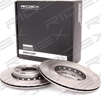 RIDEX 82B0045 - Brake Disc autospares.lv