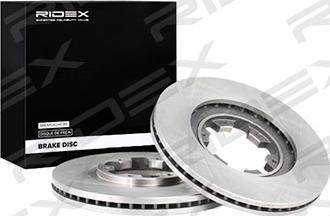 RIDEX 82B0048 - Brake Disc autospares.lv