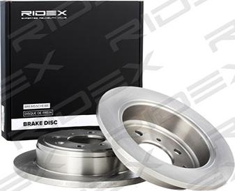 RIDEX 82B0043 - Brake Disc autospares.lv