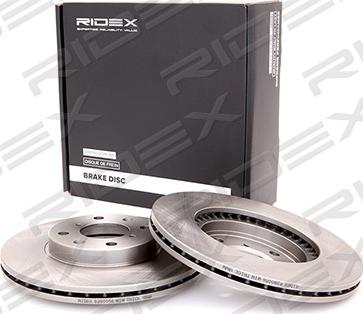 RIDEX 82B0056 - Brake Disc autospares.lv