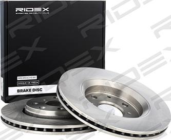 RIDEX 82B0050 - Brake Disc autospares.lv