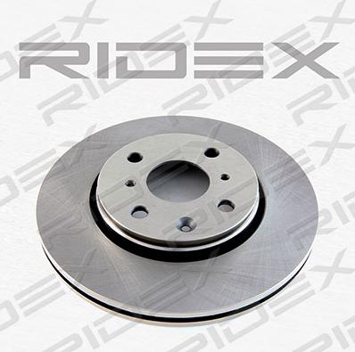 RIDEX 82B0050 - Brake Disc autospares.lv