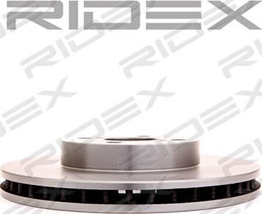 RIDEX 82B0058 - Brake Disc autospares.lv