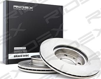 RIDEX 82B0065 - Brake Disc autospares.lv