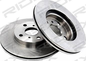 RIDEX 82B0060 - Brake Disc autospares.lv