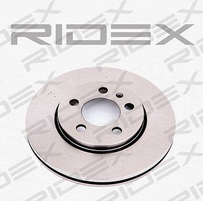 RIDEX 82B0004 - Brake Disc autospares.lv