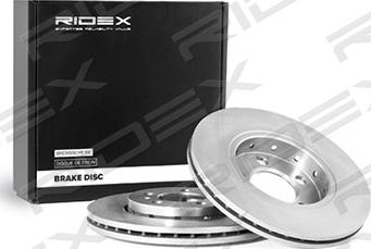 RIDEX 82B0004 - Brake Disc autospares.lv