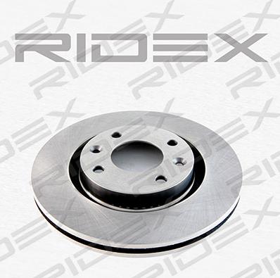 RIDEX 82B0015 - Brake Disc autospares.lv