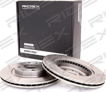 RIDEX 82B0016 - Brake Disc autospares.lv