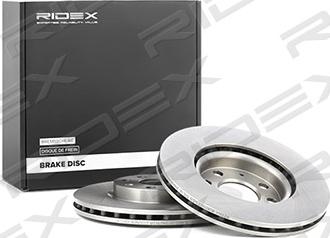 RIDEX 82B0017 - Brake Disc autospares.lv