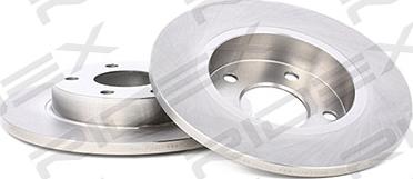 RIDEX 82B0083 - Brake Disc autospares.lv