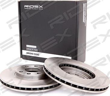 RIDEX 82B0024 - Brake Disc autospares.lv