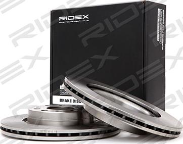 RIDEX 82B0027 - Brake Disc autospares.lv