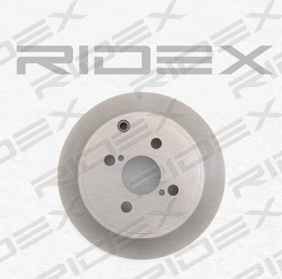 RIDEX 82B0072 - Brake Disc autospares.lv