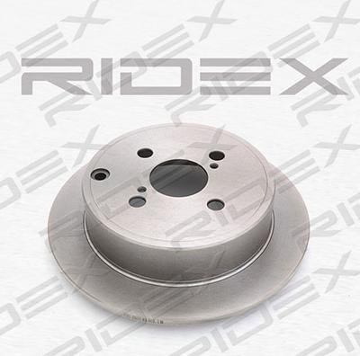 RIDEX 82B0072 - Brake Disc autospares.lv