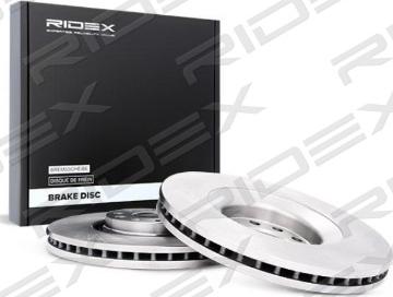 RIDEX 82B0199 - Brake Disc autospares.lv