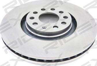 RIDEX 82B0199 - Brake Disc autospares.lv