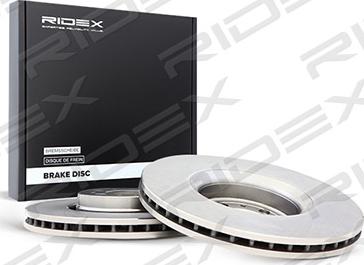 RIDEX 82B0195 - Brake Disc autospares.lv