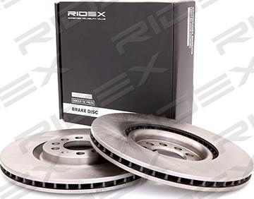 RIDEX 82B0193 - Brake Disc autospares.lv