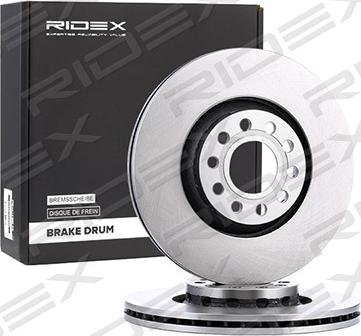 RIDEX 82B0192 - Brake Disc autospares.lv