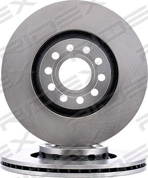 RIDEX 82B0192 - Brake Disc autospares.lv