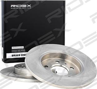 RIDEX 82B0144 - Brake Disc autospares.lv