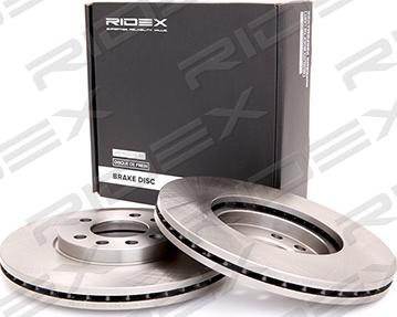 RIDEX 82B0140 - Brake Disc autospares.lv