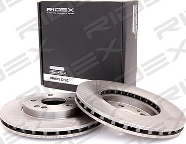 RIDEX 82B0142 - Brake Disc autospares.lv