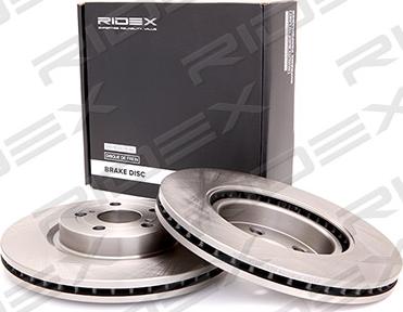 RIDEX 82B0158 - Brake Disc autospares.lv