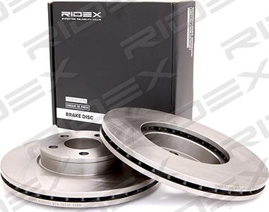 RIDEX 82B0167 - Brake Disc autospares.lv