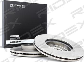 RIDEX 82B0108 - Brake Disc autospares.lv