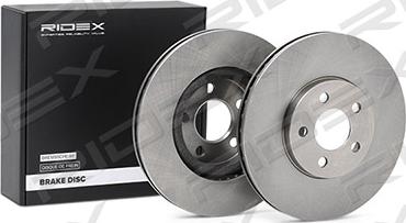 RIDEX 82B0118 - Brake Disc autospares.lv