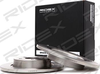 RIDEX 82B0113 - Brake Disc autospares.lv
