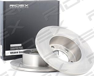 RIDEX 82B0185 - Brake Disc autospares.lv