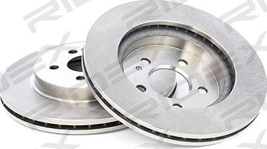 RIDEX 82B0180 - Brake Disc autospares.lv