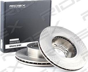 RIDEX 82B0187 - Brake Disc autospares.lv