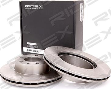 RIDEX 82B0120 - Brake Disc autospares.lv