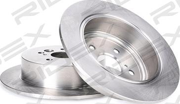 RIDEX 82B0179 - Brake Disc autospares.lv