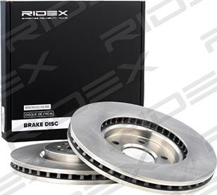 RIDEX 82B0845 - Brake Disc autospares.lv