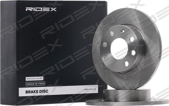 RIDEX 82B0855 - Brake Disc autospares.lv