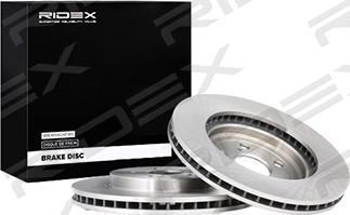 RIDEX 82B0856 - Brake Disc autospares.lv