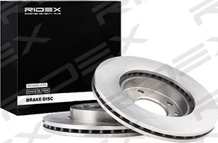 RIDEX 82B0857 - Brake Disc autospares.lv