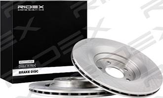 RIDEX 82B0862 - Brake Disc autospares.lv