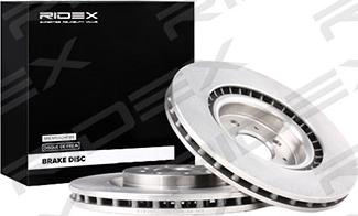 RIDEX 82B0811 - Brake Disc autospares.lv