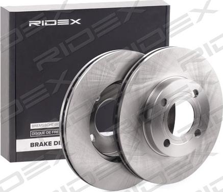 RIDEX 82B0831 - Brake Disc autospares.lv