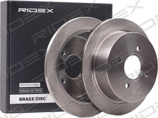 RIDEX 82B0822 - Brake Disc autospares.lv