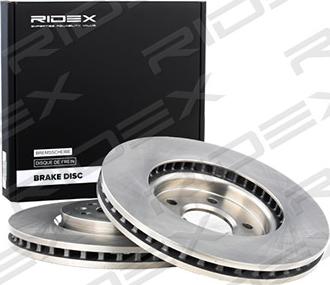 RIDEX 82B0876 - Brake Disc autospares.lv