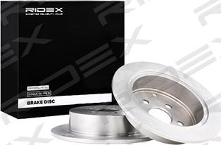 RIDEX 82B0398 - Brake Disc autospares.lv