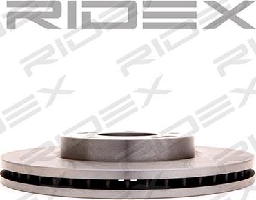 RIDEX 82B0393 - Brake Disc autospares.lv