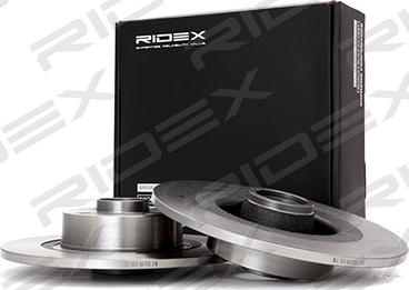 RIDEX 82B0397 - Brake Disc autospares.lv